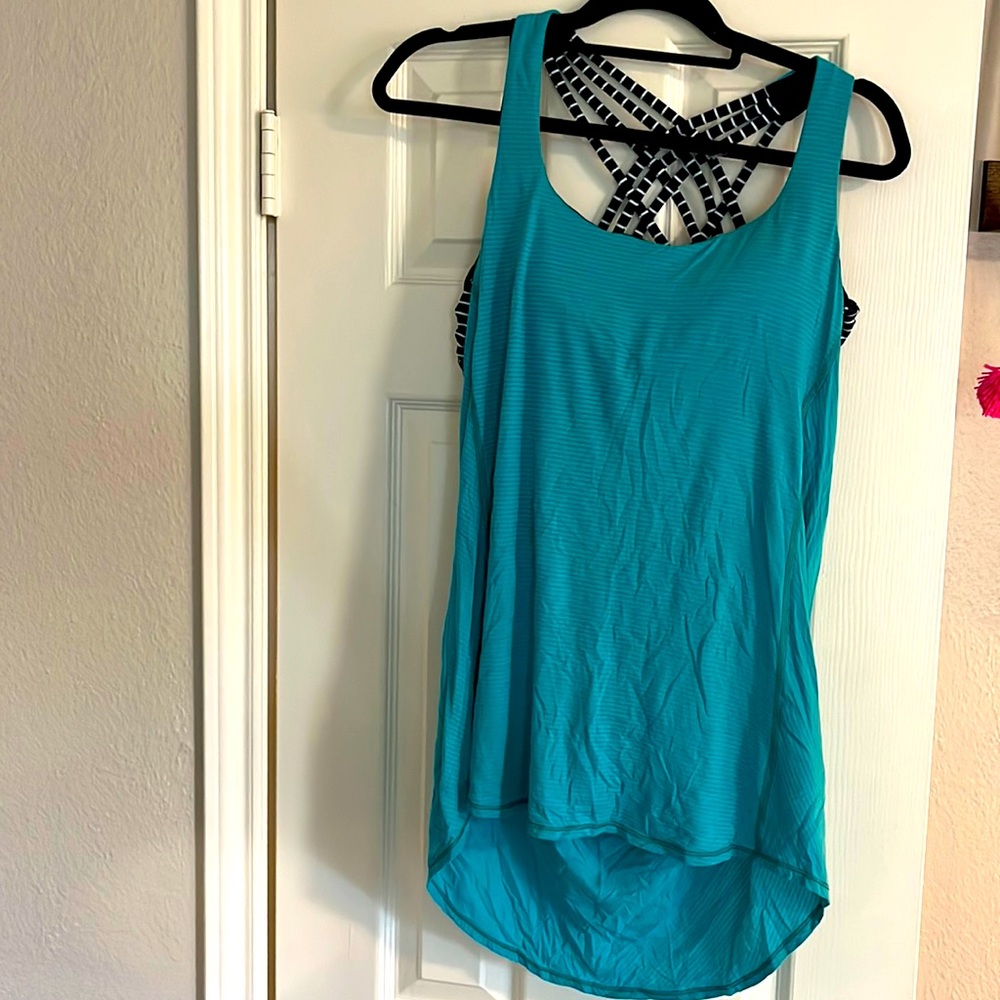 Lululemon Open Back Workout Tank Top